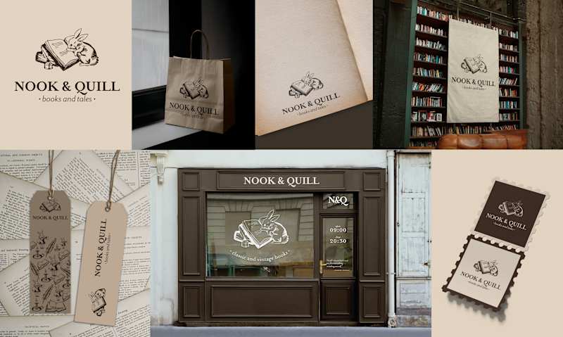 Cover image for Nook & Quill