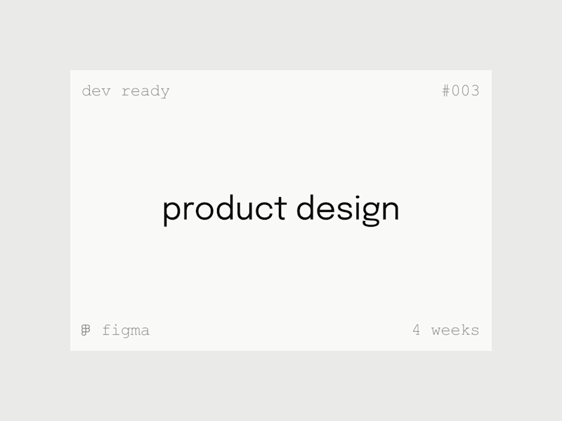 Cover image for Figma product design (UI/UX)