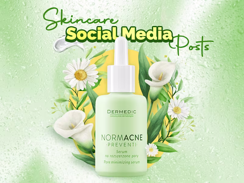 Cover image for Skincare Products Social Media Posts :: Behance