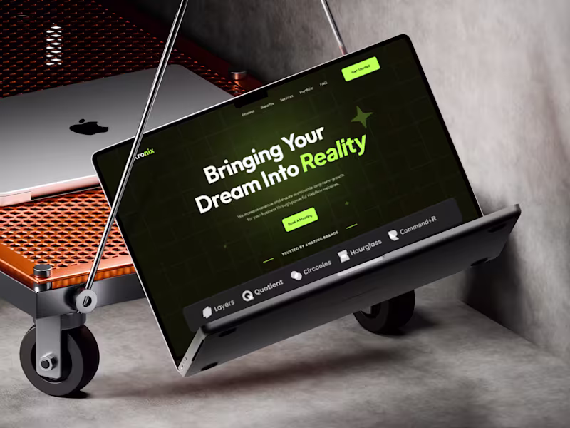 Cover image for Website UI Design & Landing