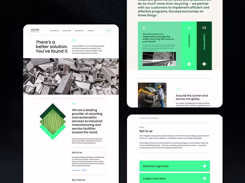 Cover image for Venture Metals+