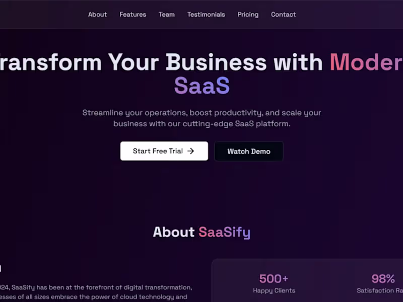 Cover image for SaaS Development