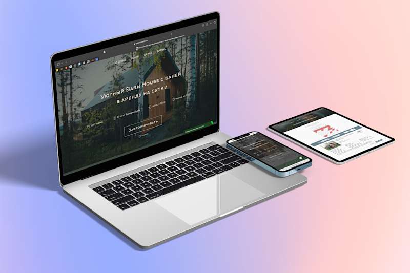 Cover image for Barn House Ekb | Landing page