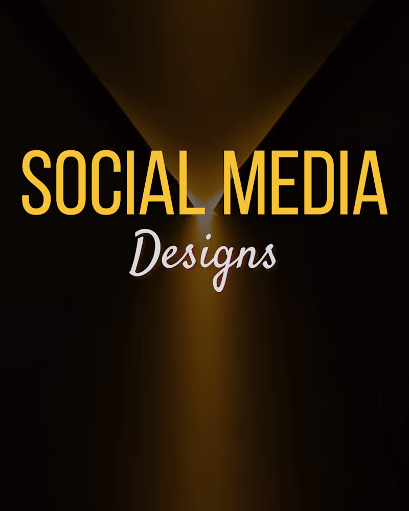 Cover image for SOCIAL MEDIA DESIGNS