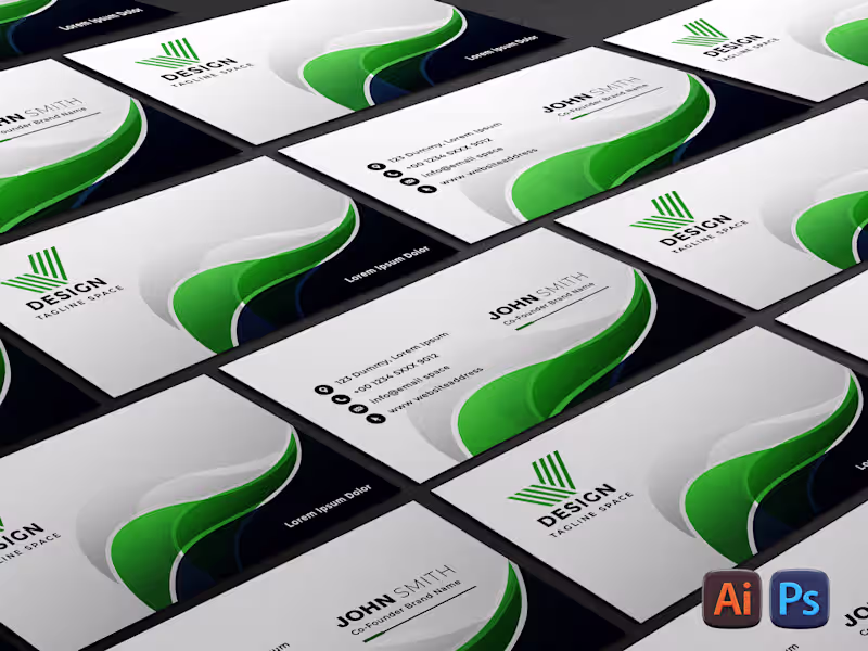 Cover image for i will make luxury business card design