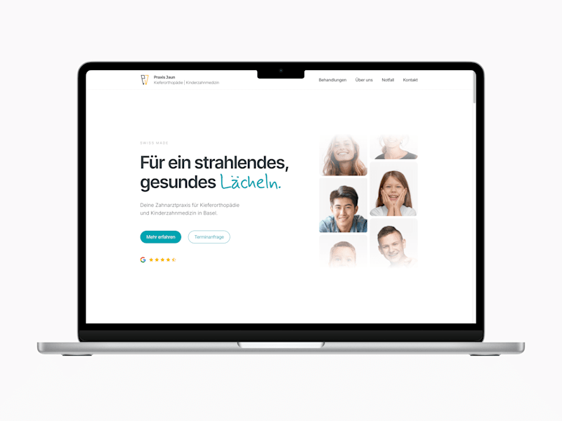 Cover image for Jaun - Dentist website