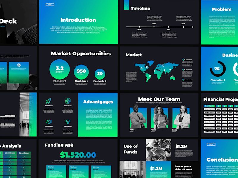 Cover image for B2B Pitch Deck, PowerPoint Presentation