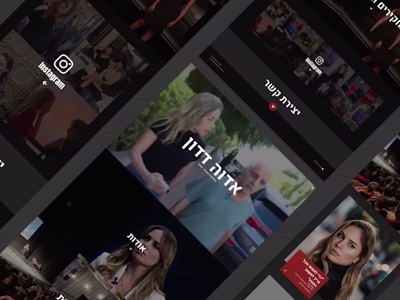 Cover image for Adva Dadon Official Website Design