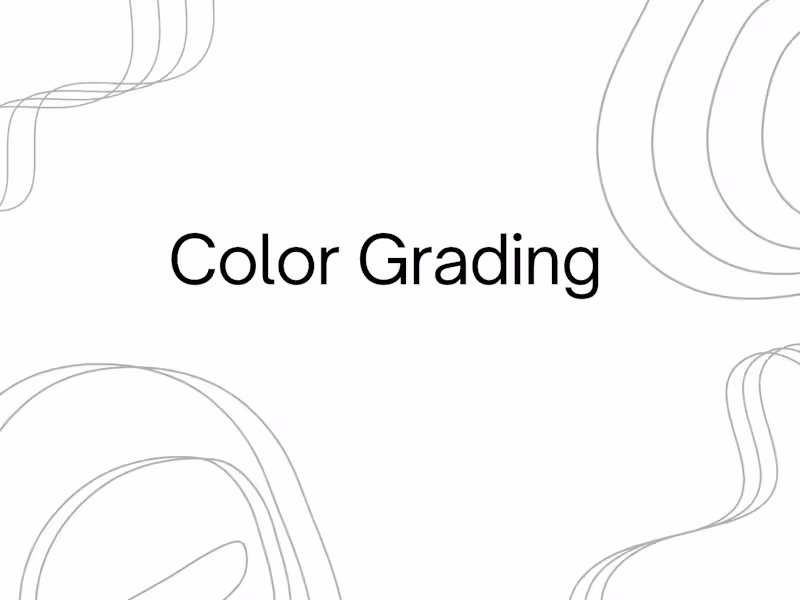 Cover image for Color Grading