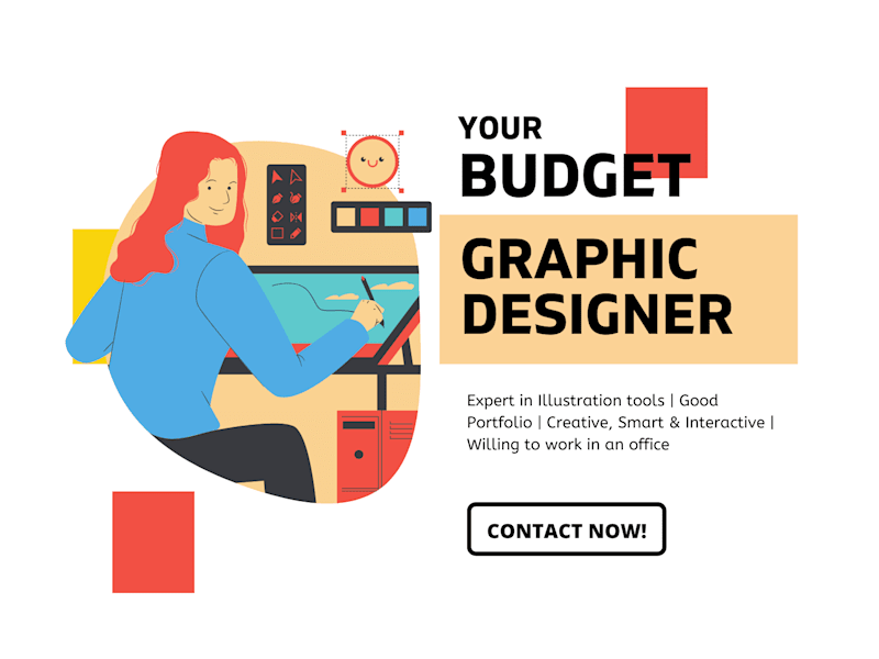 Cover image for Budget graphic Design