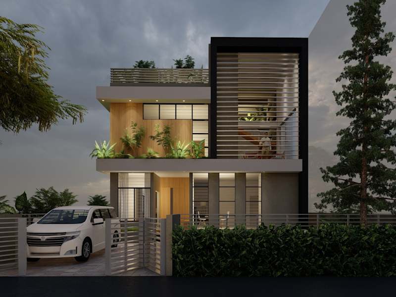 Cover image for Doctor’s Bungalow | Architecture | Interior Design | Tangra Kolk