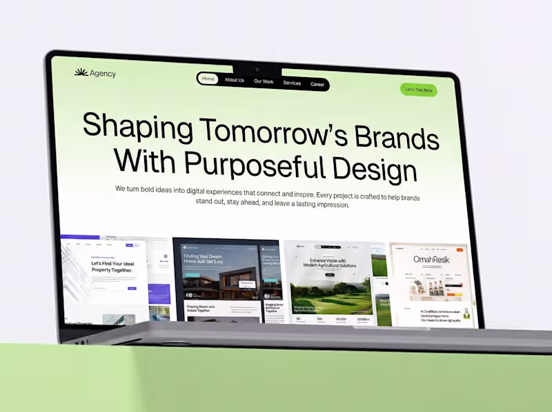 Cover image for Digital Agency Website Development