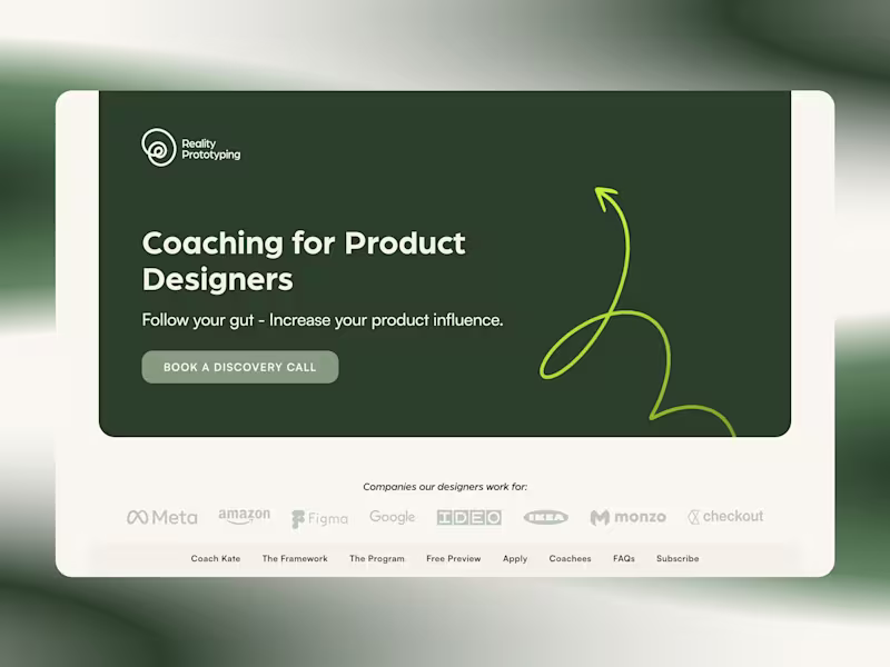 Cover image for Reality Prototyping - Framer Development