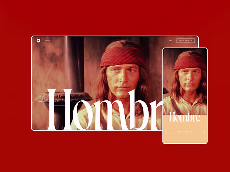 Cover image for Hombre Tribute