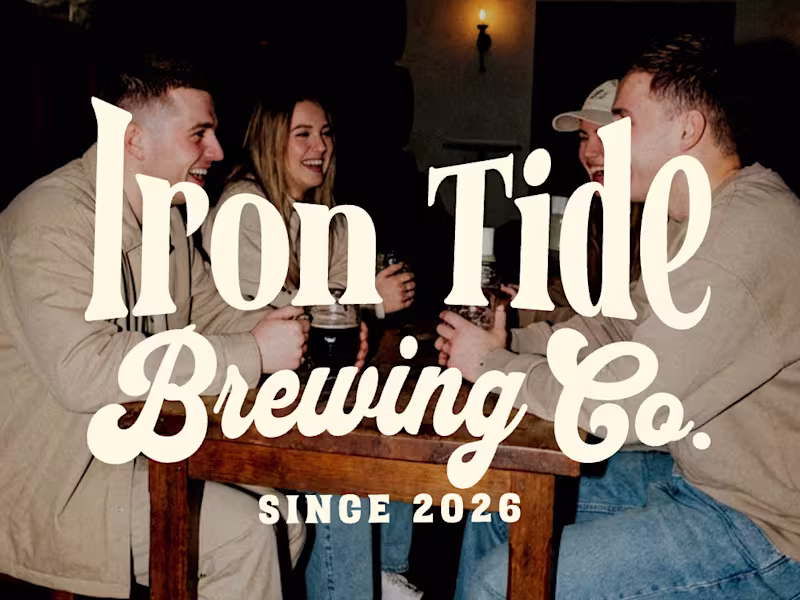 Cover image for Iron Tide Brewing Co. — Coffee on Tap Branding