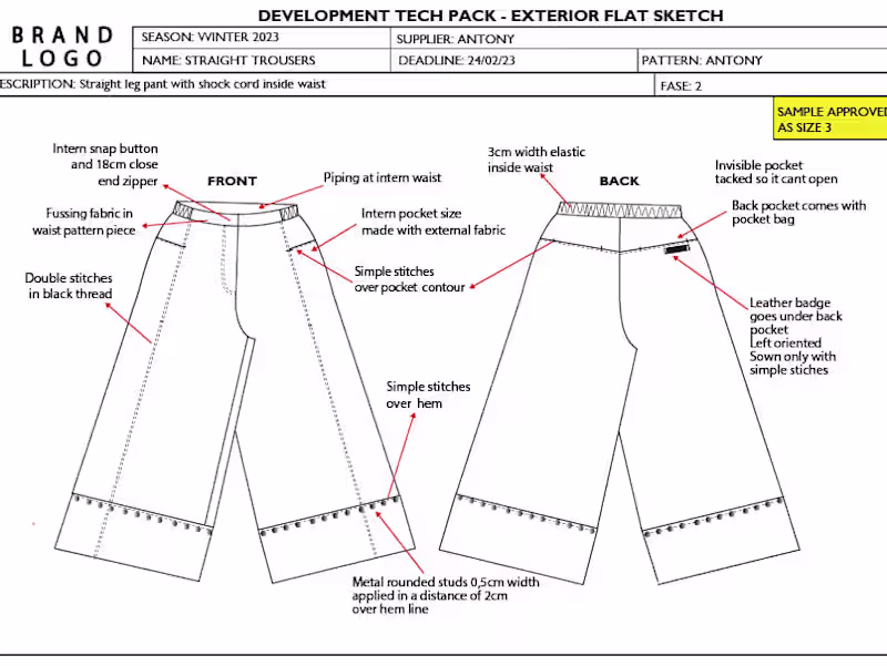 Cover image for FASHION TECH PACK