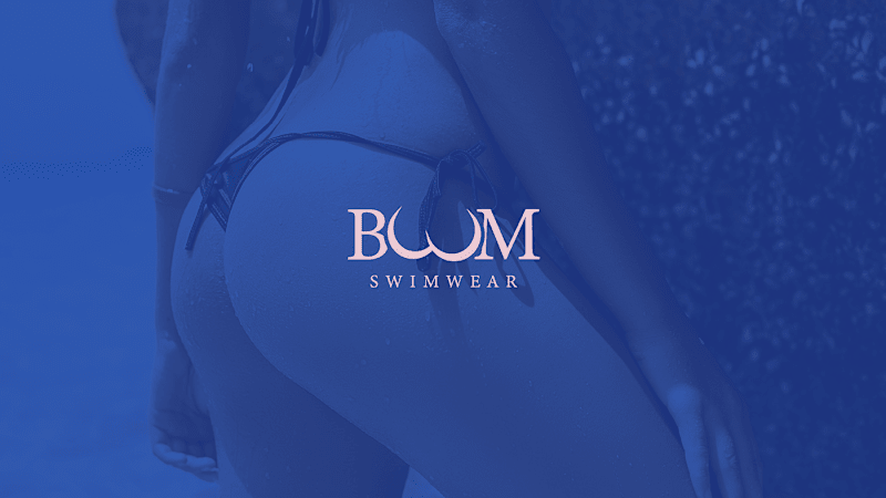 Cover image for Boom Swimwear logo design