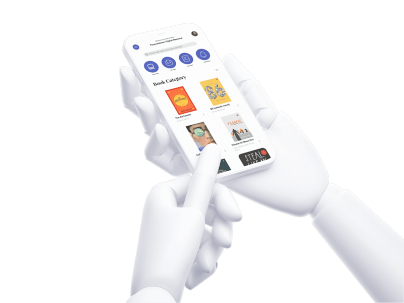 Cover image for Mobile App Redesign | Ipusnas public library Mobile App