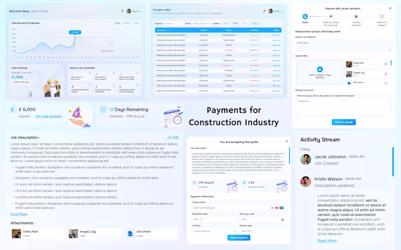 Cover image for Construction Payment and Workflow Platform Development