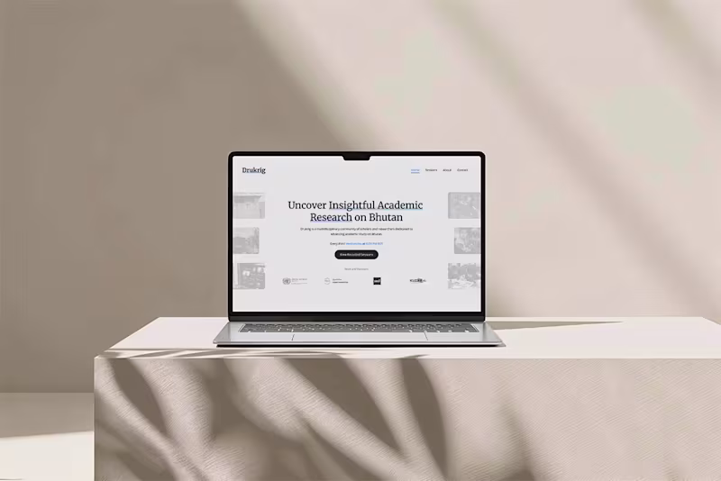 Cover image for The Drukrig website is a dedicated platform for scholars and...