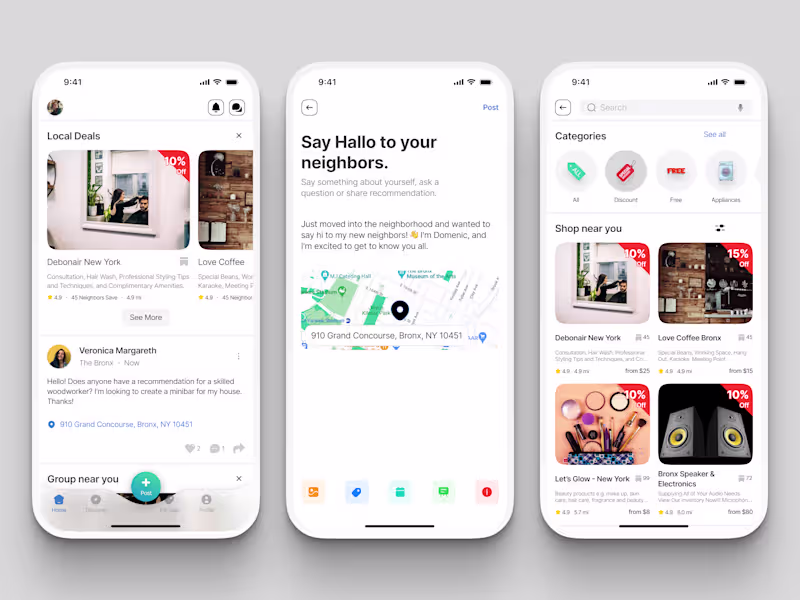 Cover image for Location-Based Social Networking App Save it for your inspo!