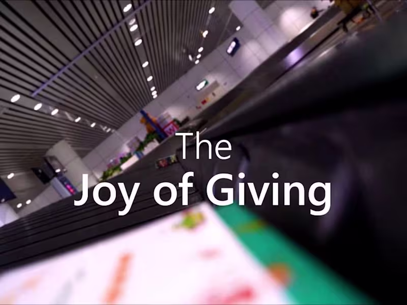 Cover image for The Joy of Giving