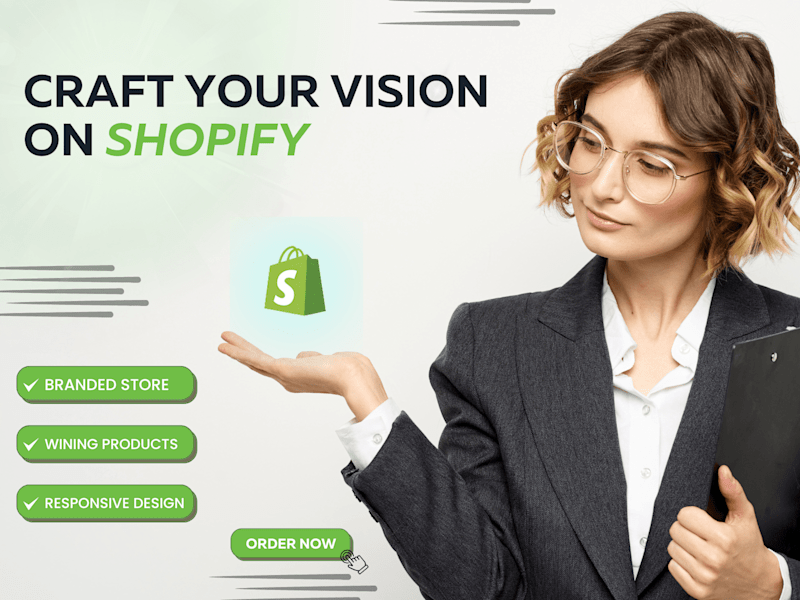Cover image for I will create an exclusive Shopify Dropshipping Website