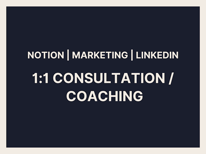 Cover image for 1-Hour Consultation Call