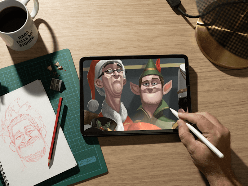Cover image for Show them your true colours - with digital illustrations