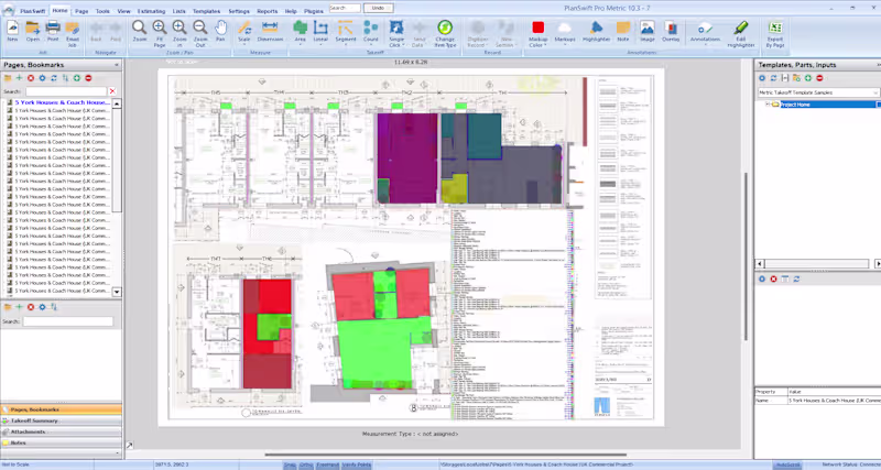 Cover image for Performed detailed quantity take-offs for