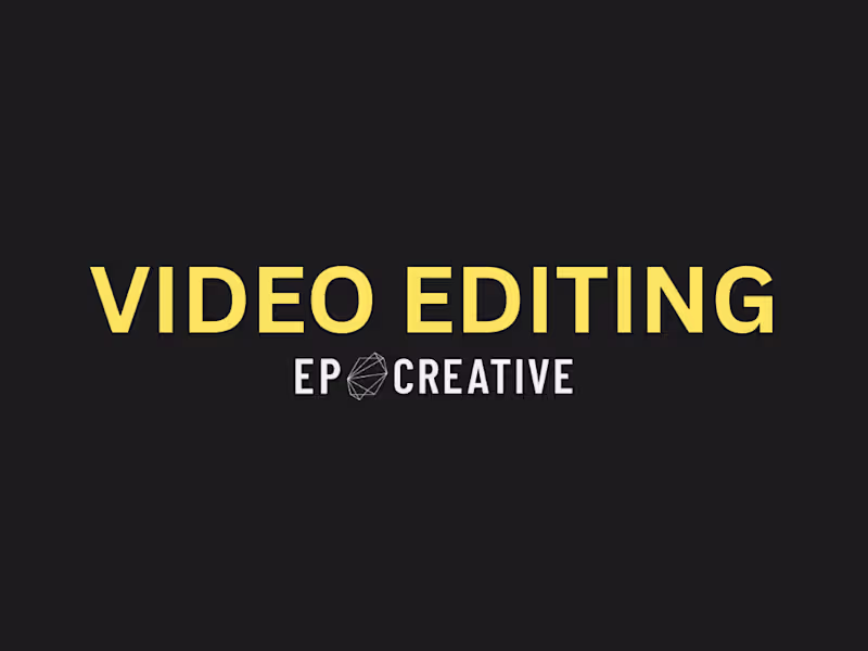 Cover image for Video Editing