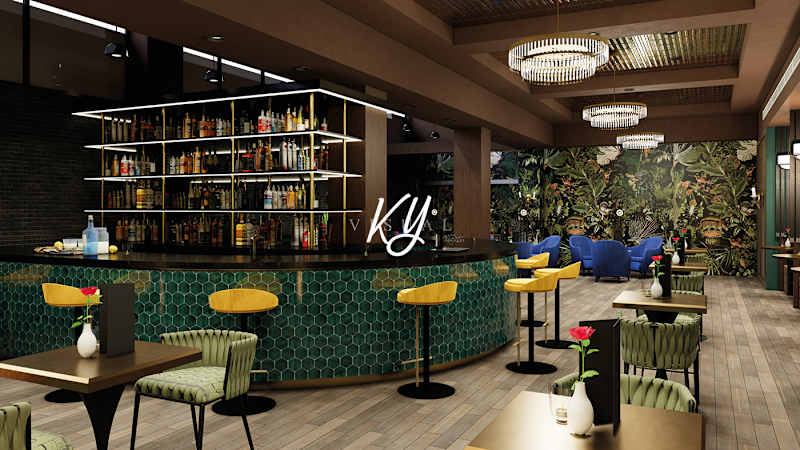 Cover image for 'NEWSROOM CONCEPT BISTRO' :: Behance
