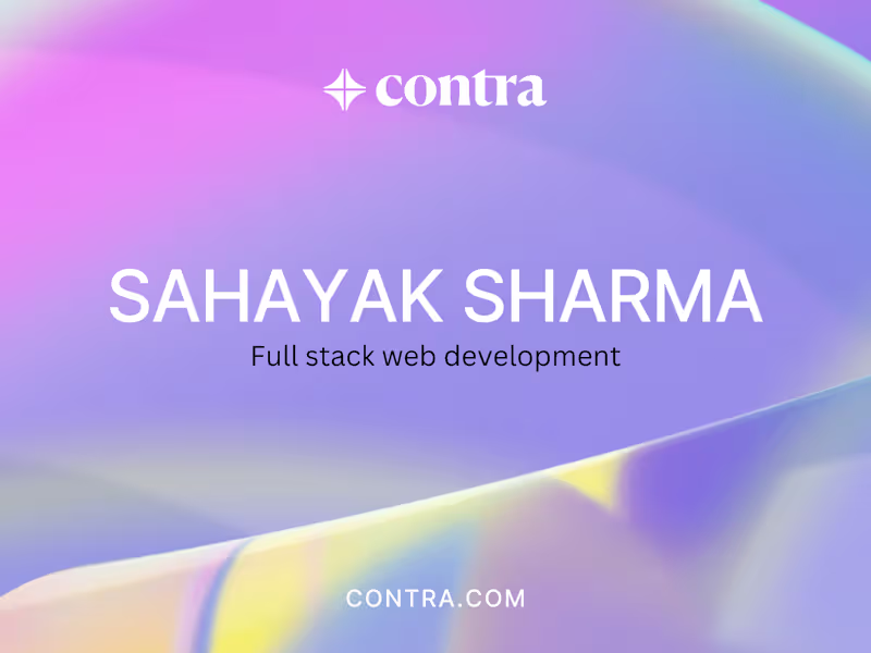 Cover image for Full Stack Web Development