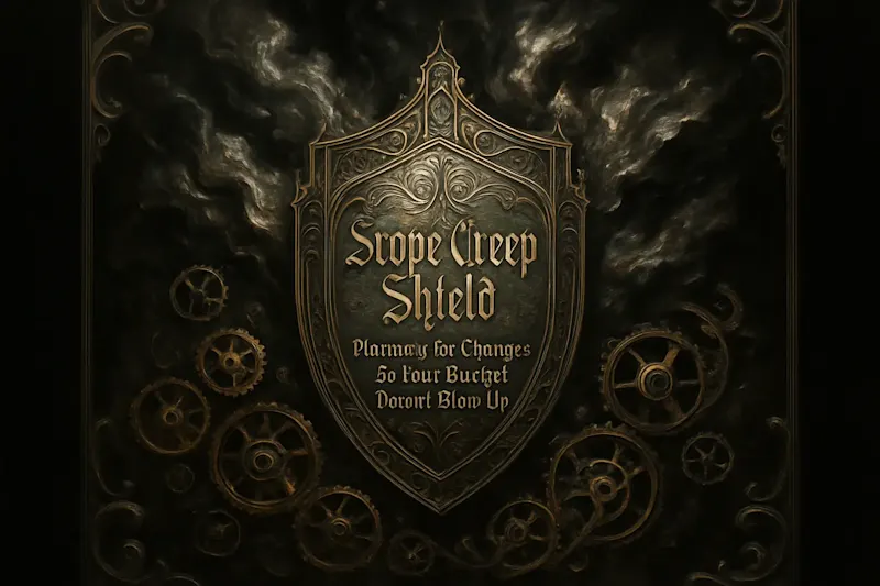 Cover image for Scope Creep Shield: Planning for Changes So Your Budget Doesn’t Blow Up