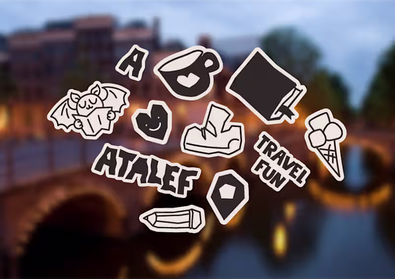 Cover image for Visual Identity Design for Atalef Children's Tours
