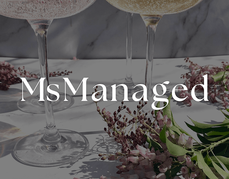 Cover image for MsManaged Podcast Brand Identity & Logo Design