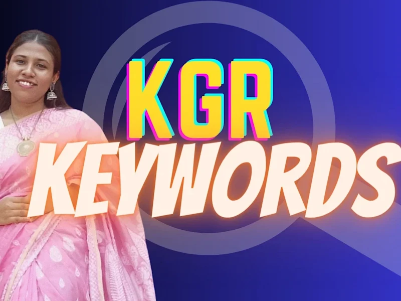 Cover image for  Best KGR keyword research within 24 hours