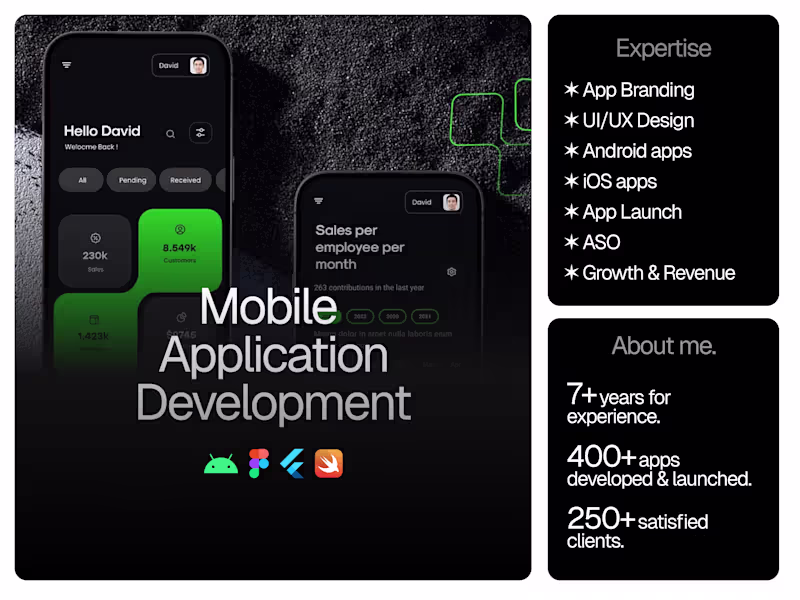 Cover image for Expert Mobile App Developer in Android & iOS App Development