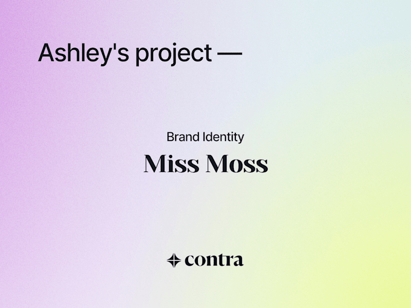Cover image for [MISSMOSS] Rebranding
