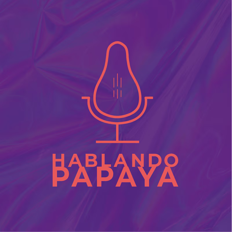 Cover image for Logo Design - Podcast Hablando Papaya