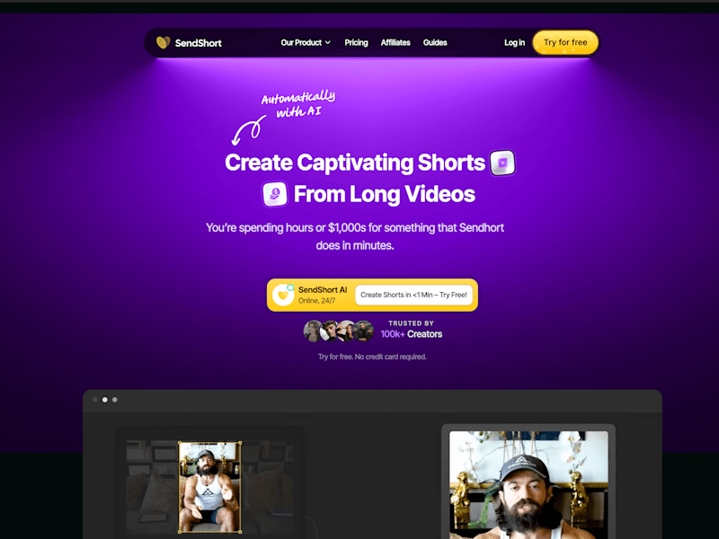 Cover image for SendShort: 45% More Search Traffic, 60% Faster Shorts