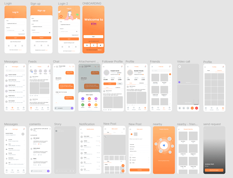 Cover image for Kitt - An All In One Social App