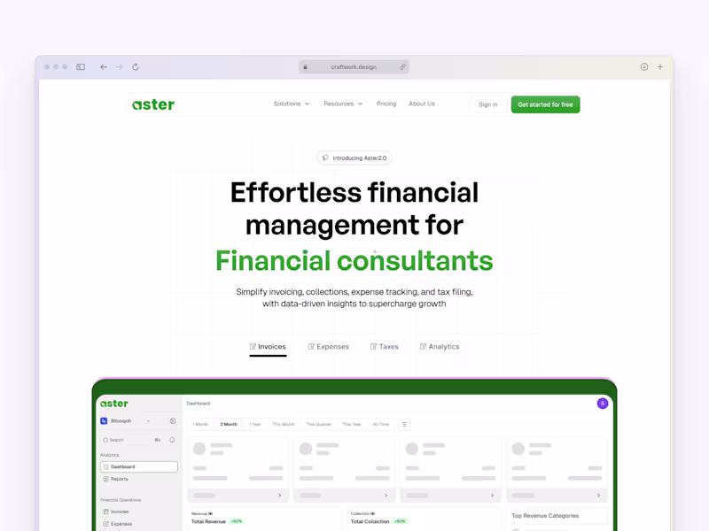 Cover image for Asterbi 2.0 • Effortless Financial Management