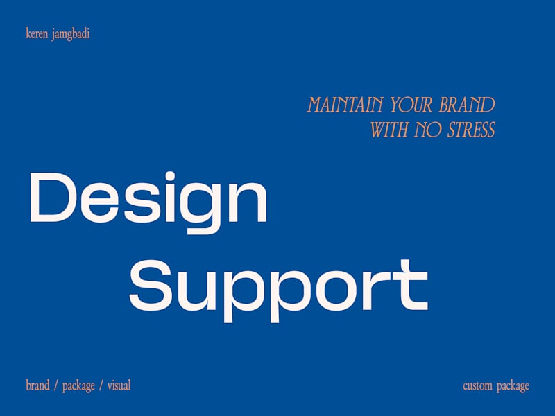 Cover image for Graphic Design Support