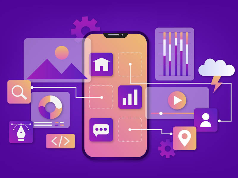 Cover image for "Innovate Design: UX/UI Magic for Mobile Apps 