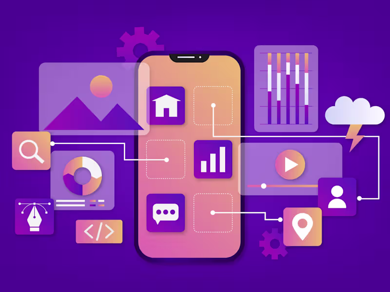 Cover image for "Innovate Design: UX/UI Magic for Mobile Apps 