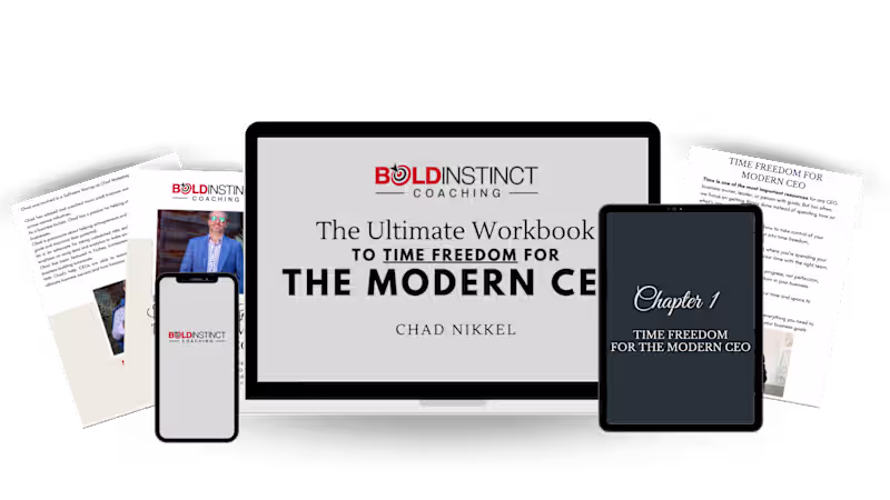 Cover image for The Ultimate Guide To Gain Time Freedom from your business whil…