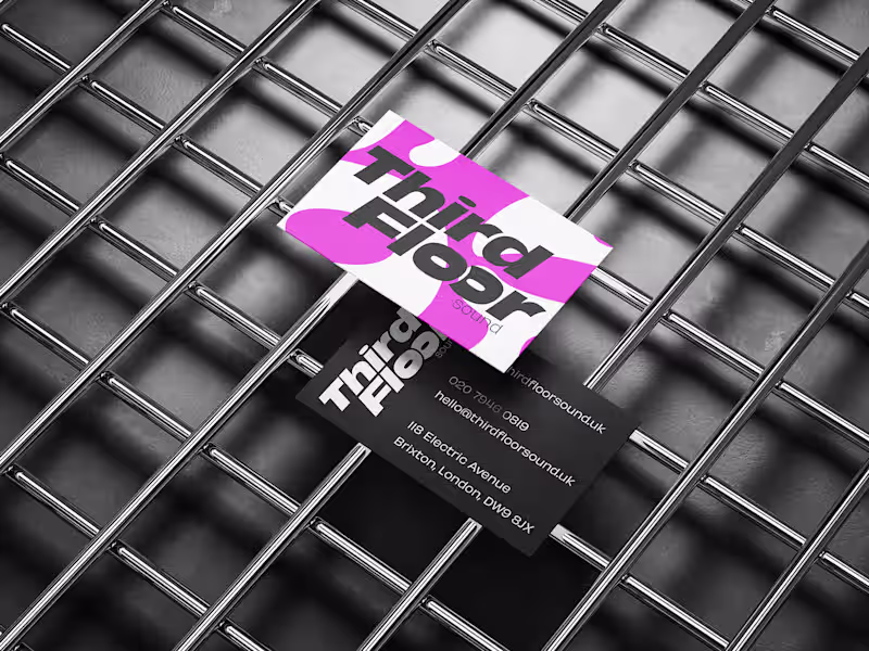 Cover image for Third Floor Sound - Branding