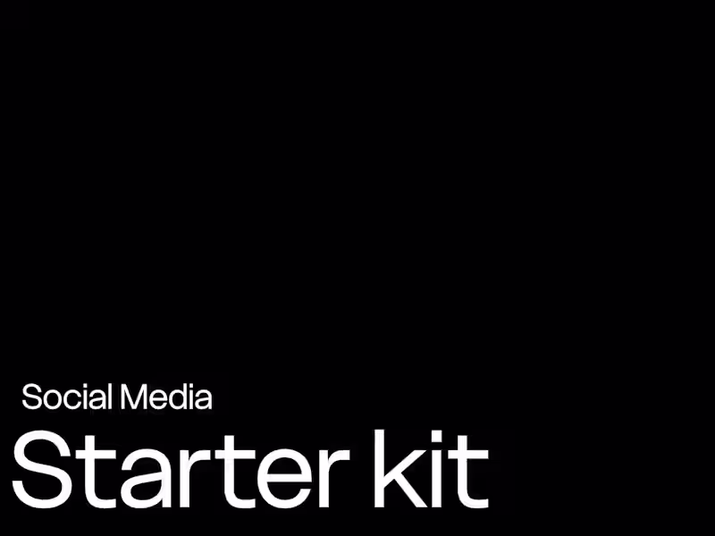 Cover image for Social media content Template pack