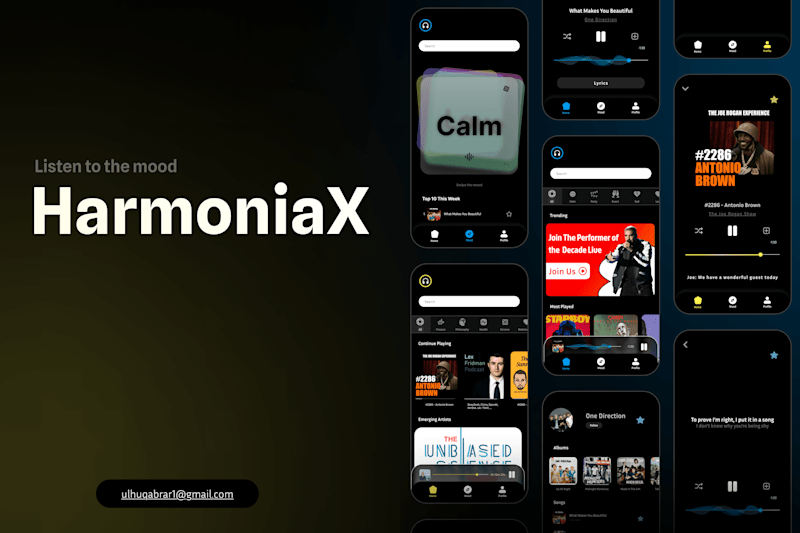 Cover image for HarmoniaX - Audio Streaming App